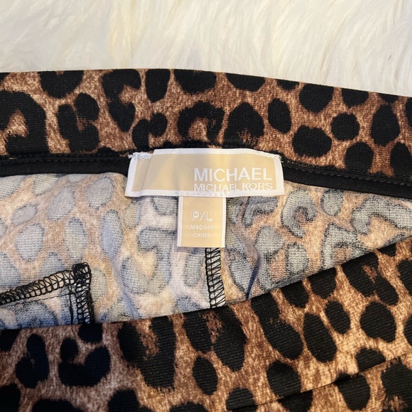 Michael Kors Pull-on Cheetah Trousers Animal Print with Pockets ✨brand n… - Picture 10 of 13